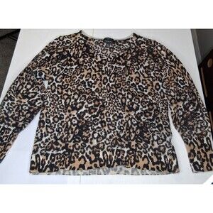 Talbots Sweater Kid's Animal Print Knit Size - See Description Comments